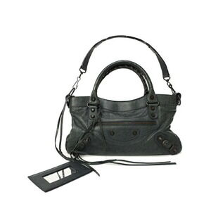 Balenciaga The First Leather Shoulder Bag